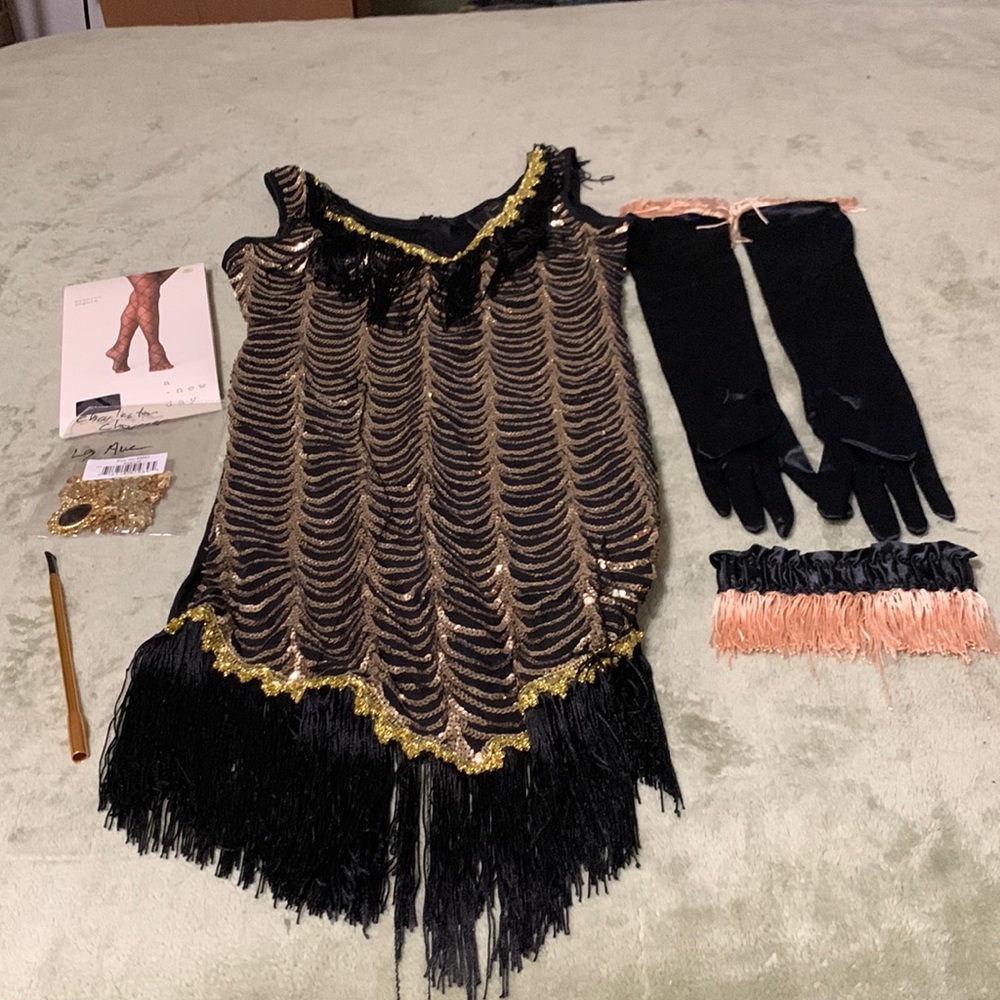 Charleston Outfit for the can can. New with bar code, never used. DANCE!
